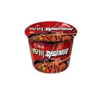 농심 사천 짜파게티 큰사발면, 5개