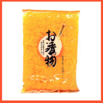 신동경단무지 슬라이스 업소용 반달단무지 1kg, 1개