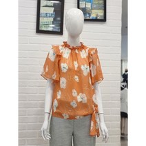 블루페페 블루페페 쉬폰 프린팅 블라우스P212MSC017
