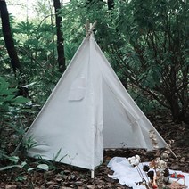 NORDISK 노르디스크 면텐트 인디언 마 삼각 텐트 야외 피크닉 사진 촬영 소품 실내, 01 라지 사이즈
