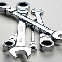 SMATO 플렉시블기어렌치 10mm 후렉시블 휘어지는 스패너, 1개