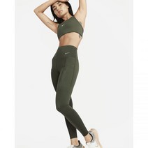 [K234945][나이키공식] 나이키 NIKE 고 여성 펌 서포트 하이웨이스트 포켓 레깅스 트레이닝 하의 DQ5669_325EG_234945 온라인 정품 판매점 국내직송