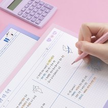 B5 떡메모지 메모패드 노트패드 메리 일상정리 드로잉, 01 스마일
