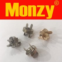 몬지얀 발자석단추14mm 18mm 가방부자재 수공예, 흑진주14mm