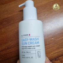 일리윤 저자극 이지워시 선크림 SPF50+ PA++++, 66개, 150ml