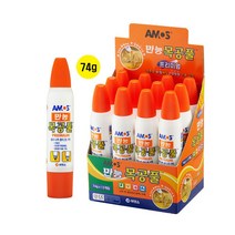 아모스 만능목공풀74g X 12개 접착 공예용 목공용딱풀 _ 230317469ea, 본상품선택