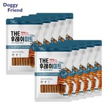 시바이누 강아지져키 연어맛 10개 반려동물고기간식, 상세페이지 참조
