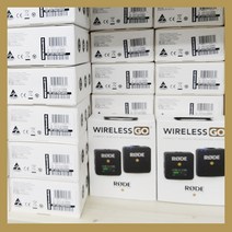 유튜브 개인방송 무선마이크/재고보유 로데 고 무선마이크 Wireless GO 로데 와이어리스