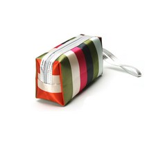 싸다구 동양 오색 색동 다용도 레더 파우치백 전통 대파 화장품 미니 생리