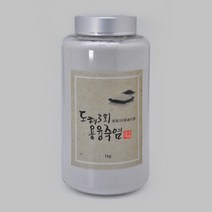 도해 3회용융죽염 1kg 용융소금 명인, 1개
