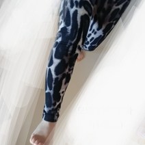 10~11세 약140호 아동레깅스 쫄바지 -호피무늬