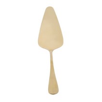 케이크서버 1PC 다채로운 스테인레스 스틸 톱니 모양의 가장자리 블레이드 커터 파이 피자 서버 케이크 주걱 베이킹 주방기구 도구, [03] Gold
