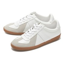 커스텀에이드 3cm 소가죽 독일군 스니커즈 베일리(CR0012) CR0012 IVORY