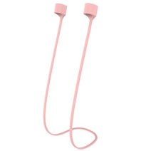 가성비 블루투스 이어폰 Fone De Ouvido 호환 실리콘 분실 방지 마그네틱 로프 이어폰 애플 에어팟 2 1 블루투, 06 분홍색, 06 분홍색