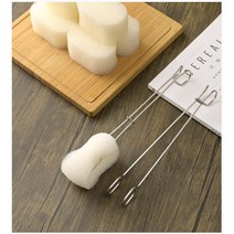 (본품+리필스펀지2개증정) 304스테인레스 클리닝 브러쉬