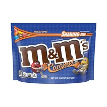 M&M's Caramel Chocolate Candy 앰엔앰즈 카라멜 초콜릿 캔디 9.6oz(272.2g) 4팩