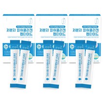 천연채 500달톤 저분자 피쉬콜라겐 펩타이드 500달톤 3g x 30포 3박스 (3개월분)