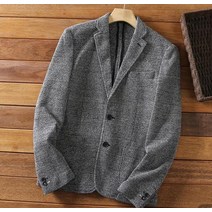 가을 정장자켓 보카시 싱글 콤비 캐주얼 블레이져 출근룩 일본수출 고퀄