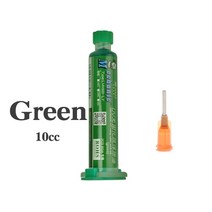 용접솔더 마스크 UV 경화 페인트 10g 녹색 PCB 용 오일 펜 회로 기판 보호하기 위해 파란색 검정색 노란색, 02 green