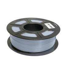 우리잉크 3D 펜 3D프린터 PLA 필라멘트 스풀 1Kg 릴 1.75mm, 은색 Silver