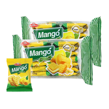 Q3 큐쓰리 망고 크림 크래커 샌드 수입과자 100g, 2개