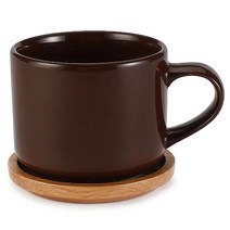 행남자기 비토 브라운 머그 2P