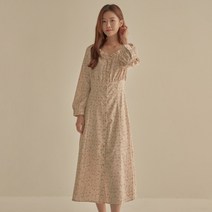 로엠 잔꽃 나염 롱원피스 (2colors) _RMOWA4TRQ1