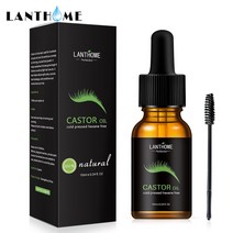 속눈썹에센스 속눈썹연장 캐스터 오일 헤어 성장 세럼 속눈썹 리프팅 속눈썹 두꺼운 브로우 인핸서 래쉬 마스카라 10ml