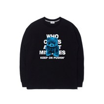 큐티에잇 MH Rough Bear Long S리 ve Black