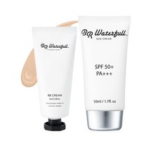 비알워터풀 비비크림 40g + 자외선 차단 선크림 50ml SPF50+ PA+++, 22호~23호(내추럴)