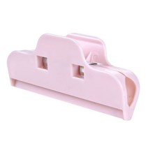 PKFARM 다용도 주방생활 클립형 집게 봉투집게 밀봉클립 10개입, 화이트5개, 핑크5개