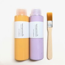 미니 페인트 소량 환경친화 벽지 셀프 인테리어 아이방꾸미기 가구 소품 리폼 소분 100ml, 보라