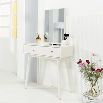 네오까사 쁘띠 미니 수납 공주 주니어 콘솔형 화장대 세트 거울 스툴 포함 NGK0116, 네오그레이