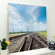 [바보사랑] 아크릴액자_기찻길, 타입옵션:3-난층운