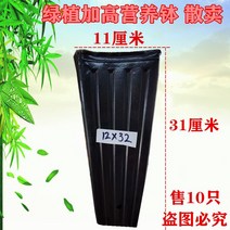 블랙 비닐 화분 모종 포트 분갈이 컵 비닐포트 육묘 묘목 원예 다육이 화훼 식물 대형 텃밭, 9. 12x32 50pcs