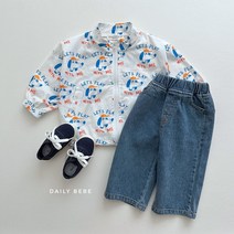 데일리베베 패턴바람막이