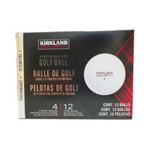 커클랜드 골프공 3피스 6구 싱글용 23년 제조형 골프웨어 골프장갑 퍼터 골프티 선물, 2개, 3개입