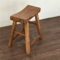 고재스툴 고재 통나무 레트로 우드 카페 느릅나무, 높이50cm가로45cm폭21cm b