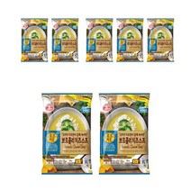 오뚜기 오즈키친 브로콜리치즈스프 간편식 3분요리 180g 4개 간단요리 즉석요리, 7세트