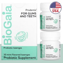 바이오가이아 프로덴티스 구강유산균 입내새유산균 30로젠지 4주분, 2개