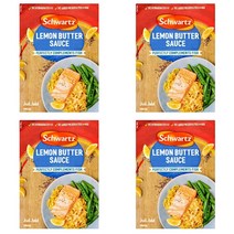Schwartz 슈발츠 연어스테이크소스 레몬버터소스 Lemon Butter Sauce 38g 4개