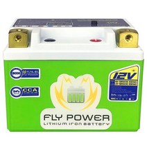 오토바이 배터리 딥 사이클 리튬 LiFePO4 FLY4L-BS 12V 스타터 2Ah CCA 160A BMS LFP 교체 YTX4L-BS YT4L YTX4L, Left Negative
