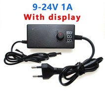 파워서플라이 전원공급장치 컴퓨터 DC전원 전원 공급 장치 어댑터 AC DC 3V 5V 9V 12V 24V 36V 1A 2A 3A 5A 10A 변압기 220V 조절 가능 디스플레, 52.With 8PCS Adapter - 9V  24V