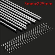 티그 용접기 납땜 용 3mm x 225mm 저온 알루미늄 용접 전극 쉬운 용융 막대 와이어 TIG 필러로드 4 개, 4개