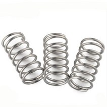20 개/묶음 0.8mm 스테인레스 스틸 마이크로 소형 압축 스프링 OD 5mm/6mm/7mm/8mm/10mm 길이 10mm ~, 01 25mm_01 0.8mm_06 12mm