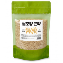 곤약쌀 건조 곤약미 다이어트 쌀 곤약밥 1kg, 3개