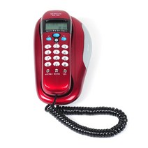 NU 뉴썬 NS-700 발신자표시전화기 벽걸이전화기 탁상겸용 CID 유선전화기, 뉴썬(NS-700/레드/벽걸이), 상세페이지 참조