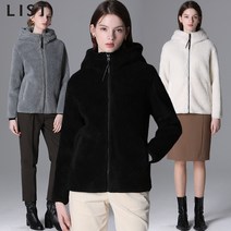 리스트 부클 후드 집업 점퍼