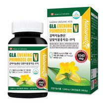 감마리놀렌산 달맞이꽃 종자유 식물성 캡슐 저온압착 추출 비타민E 오메가6 대용량, 1개, 240캡슐