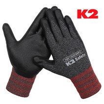 K2 정품 NBR폼 코팅장갑 니트릴 케이투 스마트폰 터치 기능 고급 작업, K2 NBR 폼마스터장갑(L), 1개